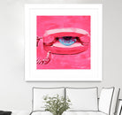 Hello 1 by PC Ngo on GIANT ART - blue contemporary