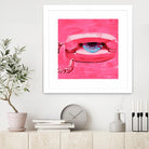 Hello 1 by PC Ngo on GIANT ART - blue contemporary