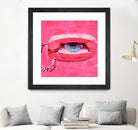 Hello 1 by PC Ngo on GIANT ART - blue contemporary