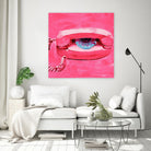 Hello 1 by PC Ngo on GIANT ART - pink still life phone