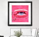 Hello 1 by PC Ngo on GIANT ART - blue contemporary