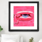 Hello 1 by PC Ngo on GIANT ART - blue contemporary