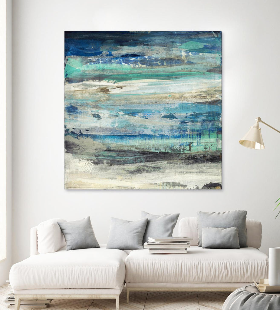 Open Sky 1 by Maeve Harris on GIANT ART - green abstract