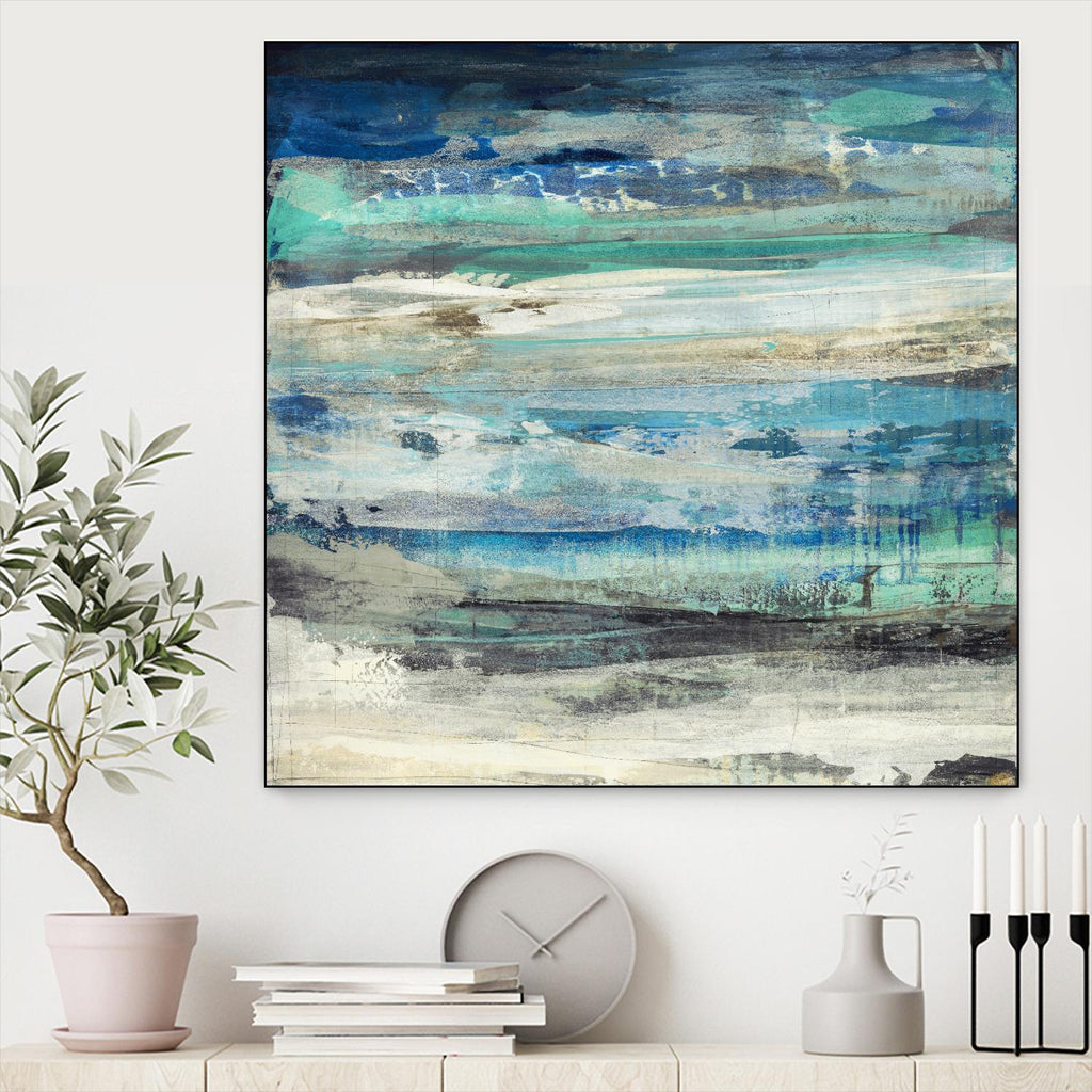 Open Sky 1 by Maeve Harris on GIANT ART - green abstract
