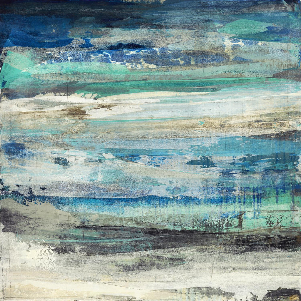 Open Sky 1 par Maeve Harris sur GIANT ART - vert abstrait