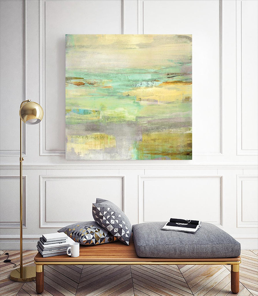 Julep by Maeve Harris on GIANT ART - beige abstract