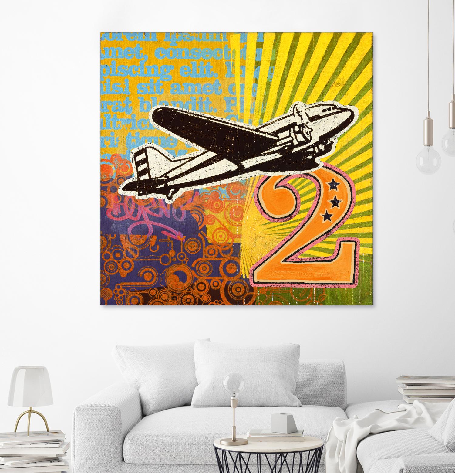 Plane 2 by Johnny Taylor on GIANT ART - black contemporary