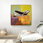 Plane 2 by Johnny Taylor on GIANT ART - black contemporary