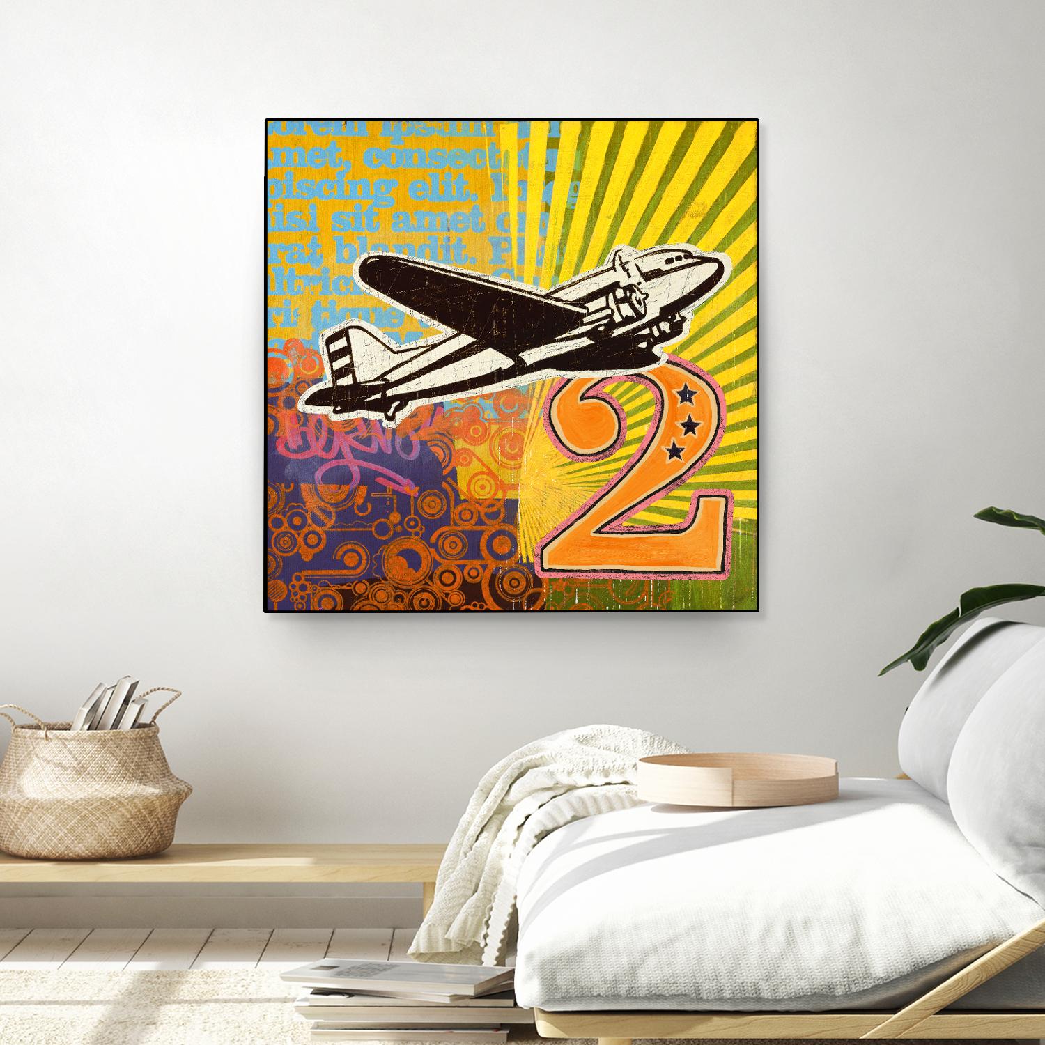 Plane 2 by Johnny Taylor on GIANT ART - black contemporary