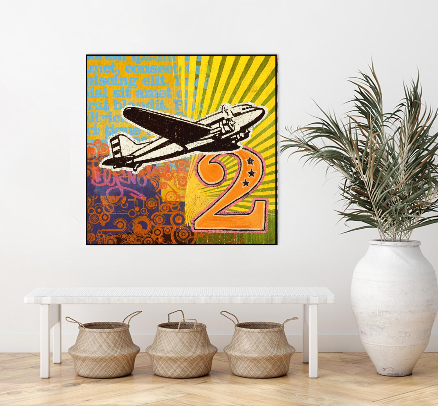 Plane 2 by Johnny Taylor on GIANT ART - black contemporary