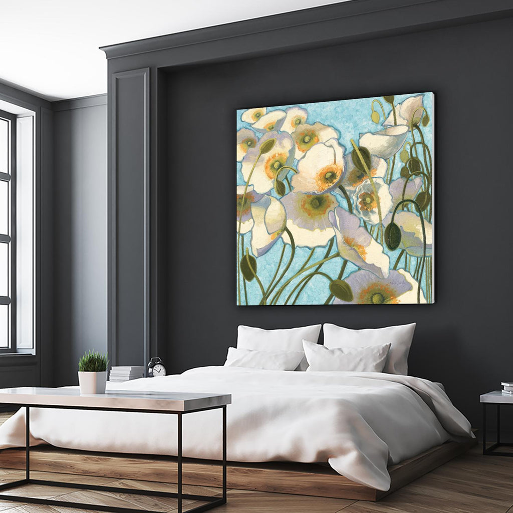 Chantilly by Shirley Novak on GIANT ART - yellow floral