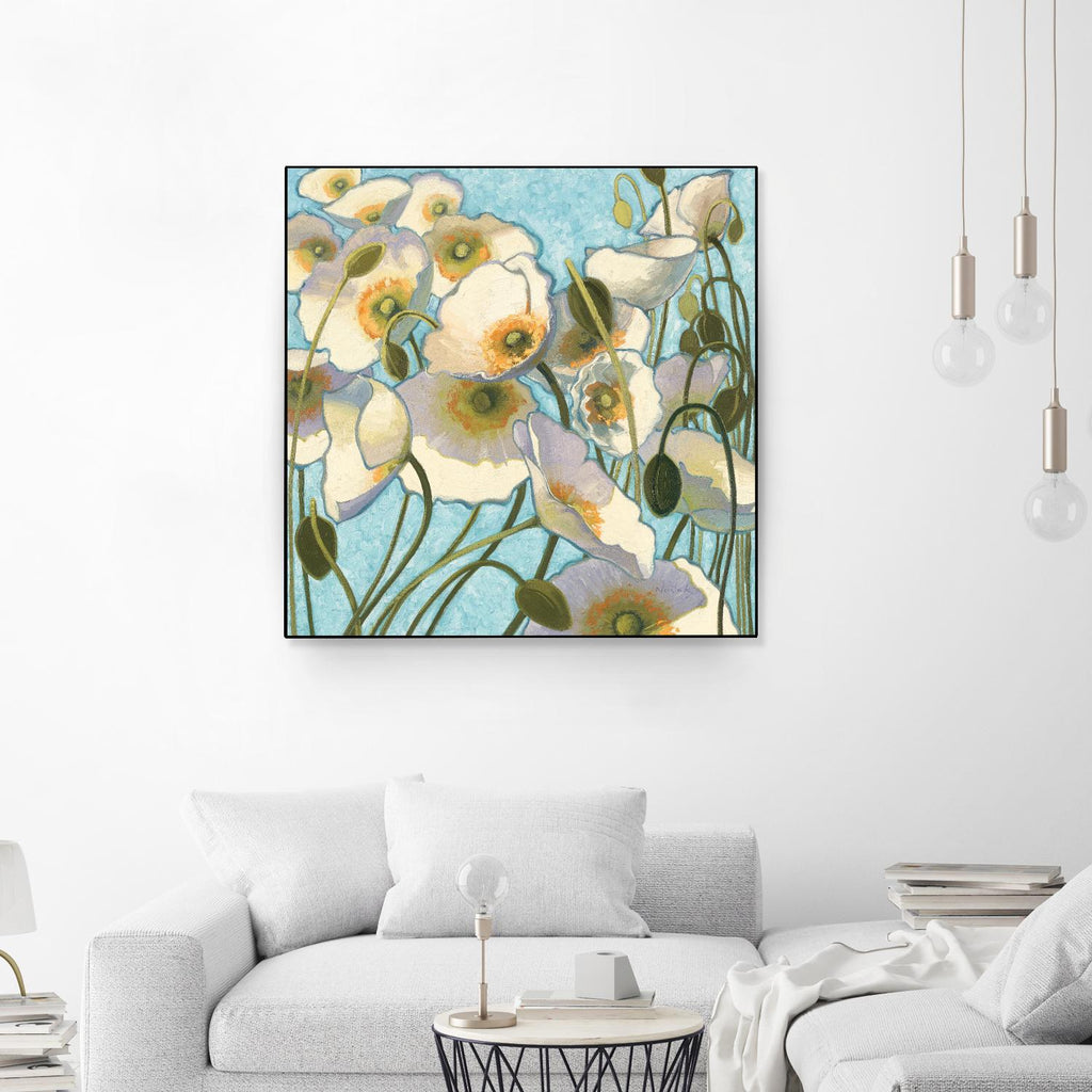 Chantilly by Shirley Novak on GIANT ART - yellow floral