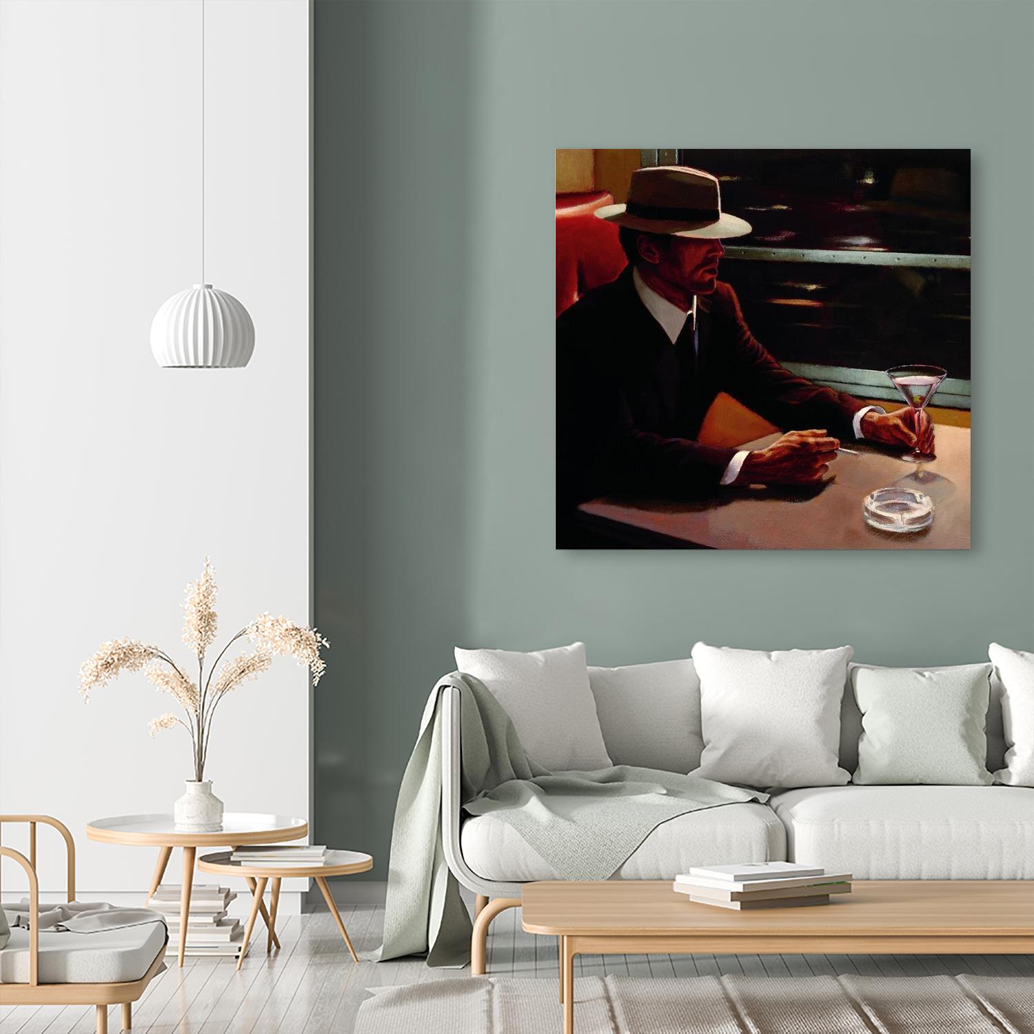 Dry Martini Crop I by Myles Sullivan on GIANT ART - beige men and women