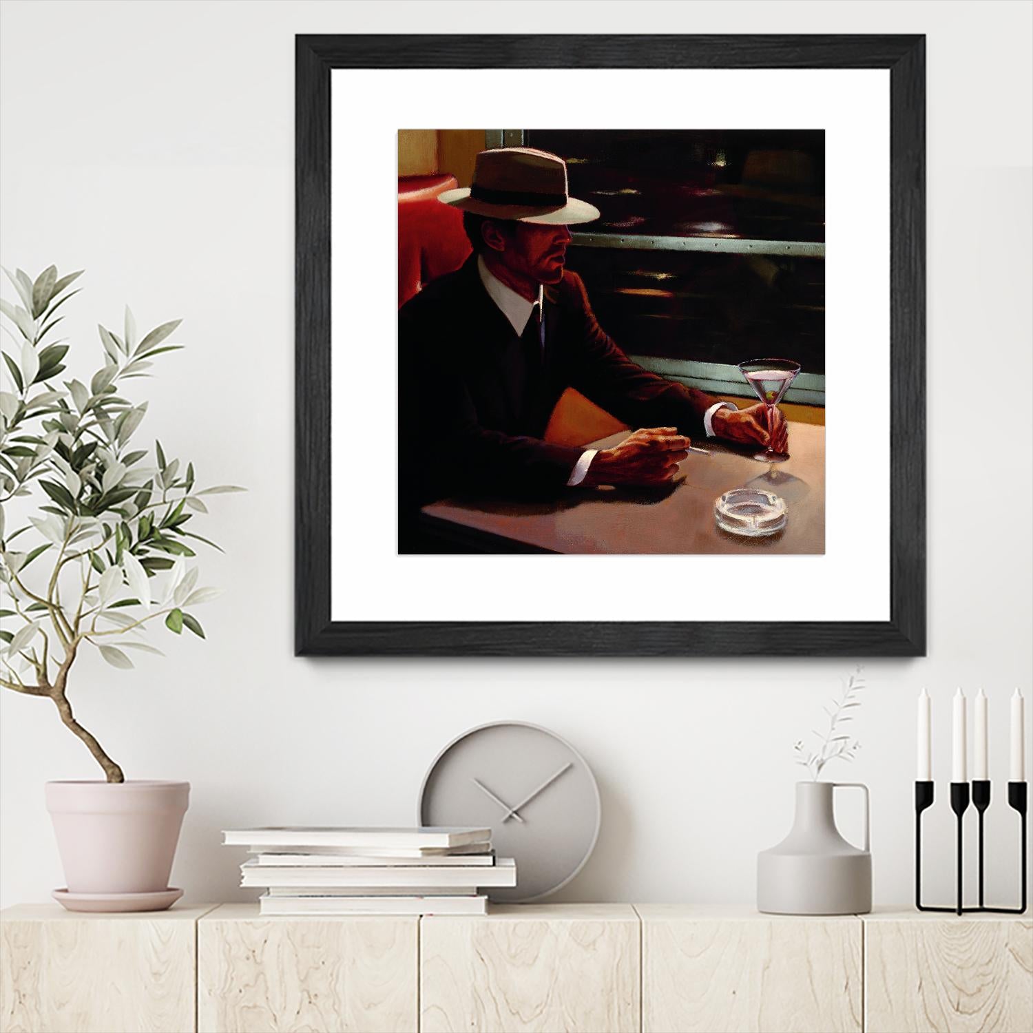 Dry Martini Crop I by Myles Sullivan on GIANT ART - beige men and women