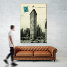 Flat Iron by Portfolio on GIANT ART - grey vintage