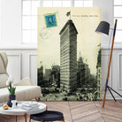Flat Iron by Portfolio on GIANT ART - grey vintage