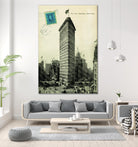 Flat Iron by Portfolio on GIANT ART - grey vintage