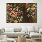 Decorative Paisley by Silvia Vassileva on GIANT ART - pink floral