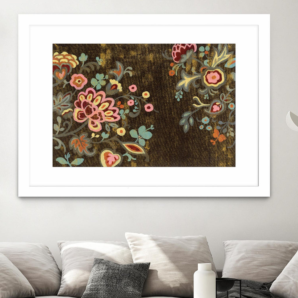 Decorative Paisley by Silvia Vassileva on GIANT ART - pink floral
