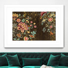 Decorative Paisley by Silvia Vassileva on GIANT ART - pink floral