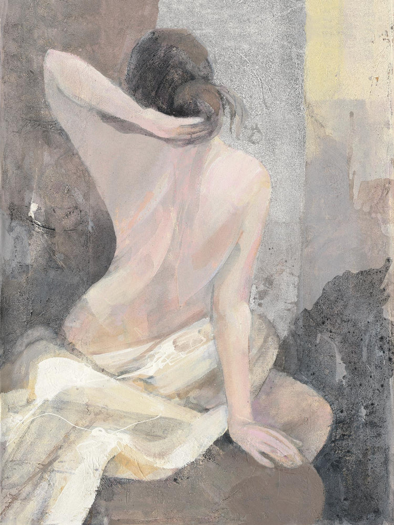 Après le bain I par Albena Hristova sur GIANT ART - beige hommes et femmes