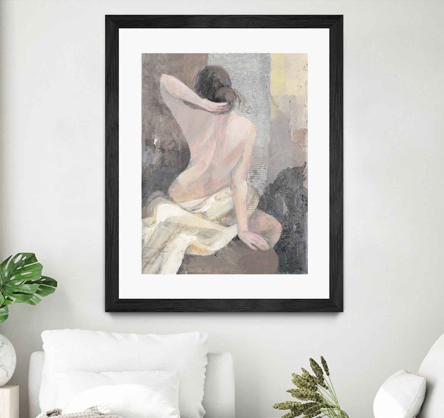 After the Bath I by Albena Hristova on GIANT ART - beige men and women