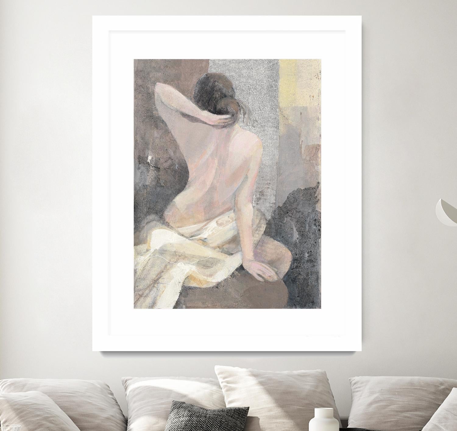 After the Bath I by Albena Hristova on GIANT ART - beige men and women