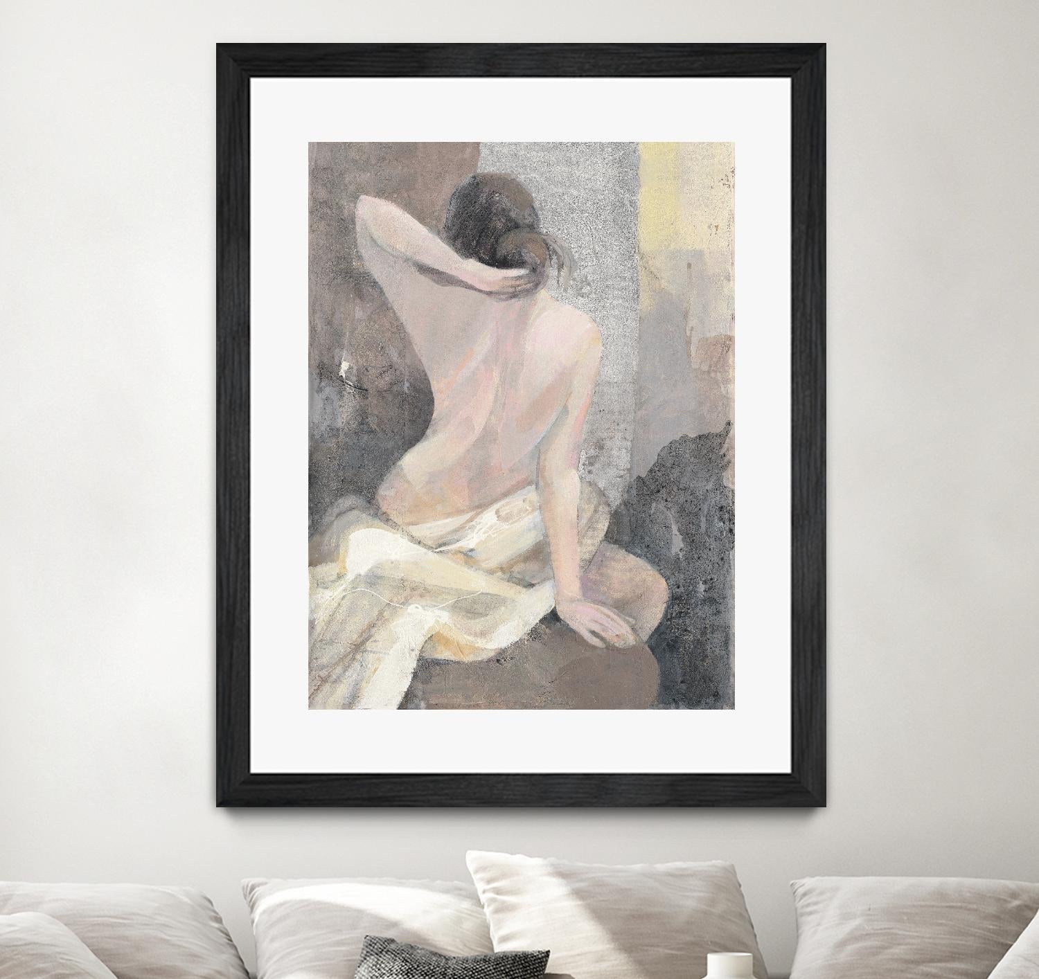 After the Bath I by Albena Hristova on GIANT ART - beige men and women