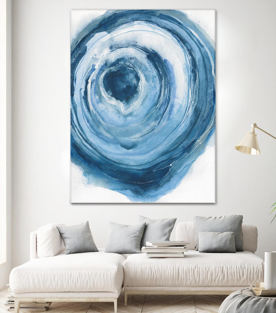 Watercolor Geode III by Chris Paschke on GIANT ART - white abstract