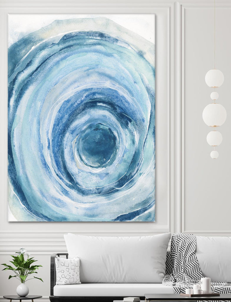 Watercolor Geode IX by Chris Paschke on GIANT ART - white abstract
