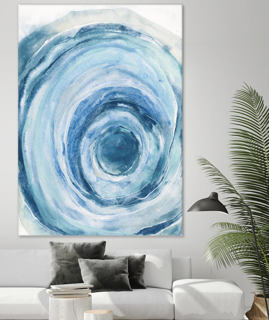 Watercolor Geode IX by Chris Paschke on GIANT ART - white abstract