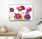 Spring Ranunculus III by Laura Marshall on GIANT ART - green floral