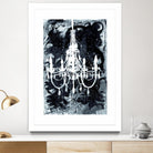 Chandelier Black and White by Kent Youngstrom on GIANT ART - grey interior