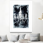 Chandelier Black and White by Kent Youngstrom on GIANT ART - grey interior