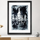 Chandelier Black and White by Kent Youngstrom on GIANT ART - grey interior