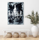 Chandelier Black and White by Kent Youngstrom on GIANT ART - grey interior