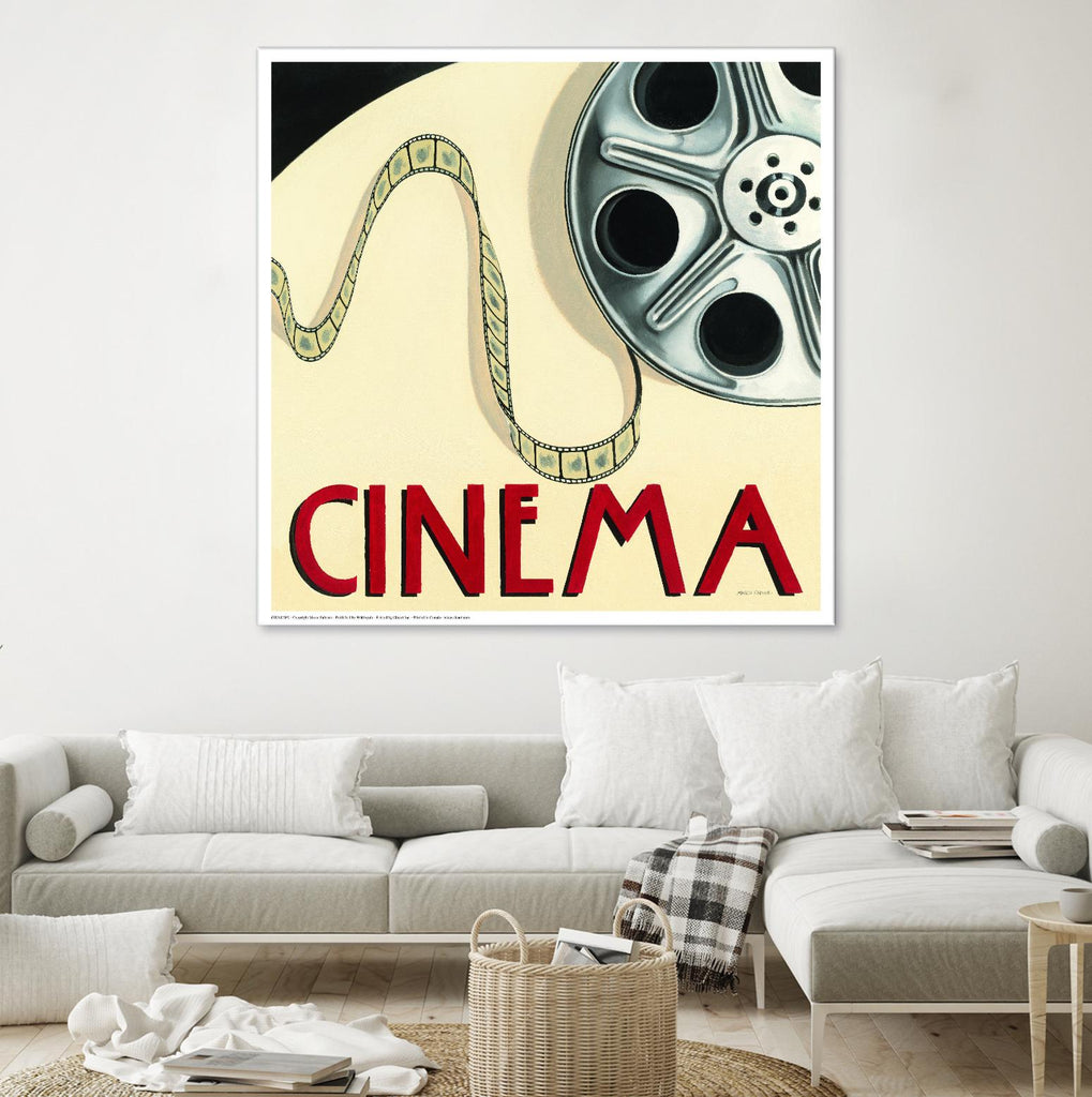 Cinema by Marco Fabiano on GIANT ART - white leisure