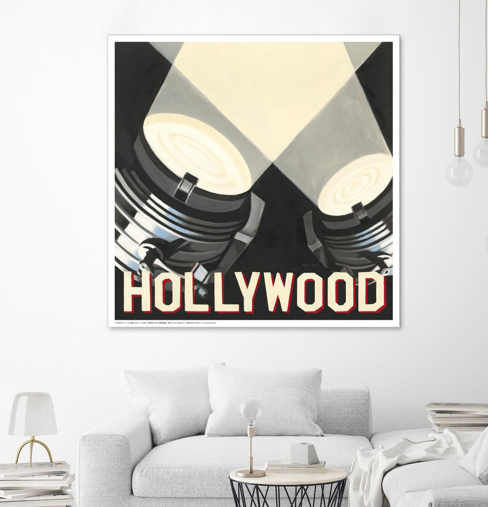 Hollywood by Marco Fabiano on GIANT ART - beige leisure
