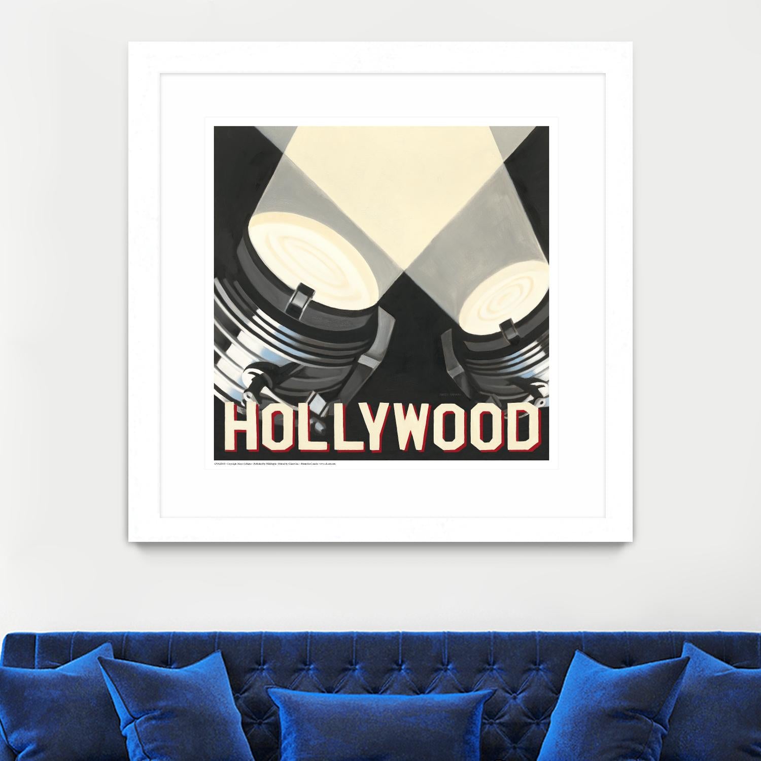 Hollywood by Marco Fabiano on GIANT ART - beige leisure