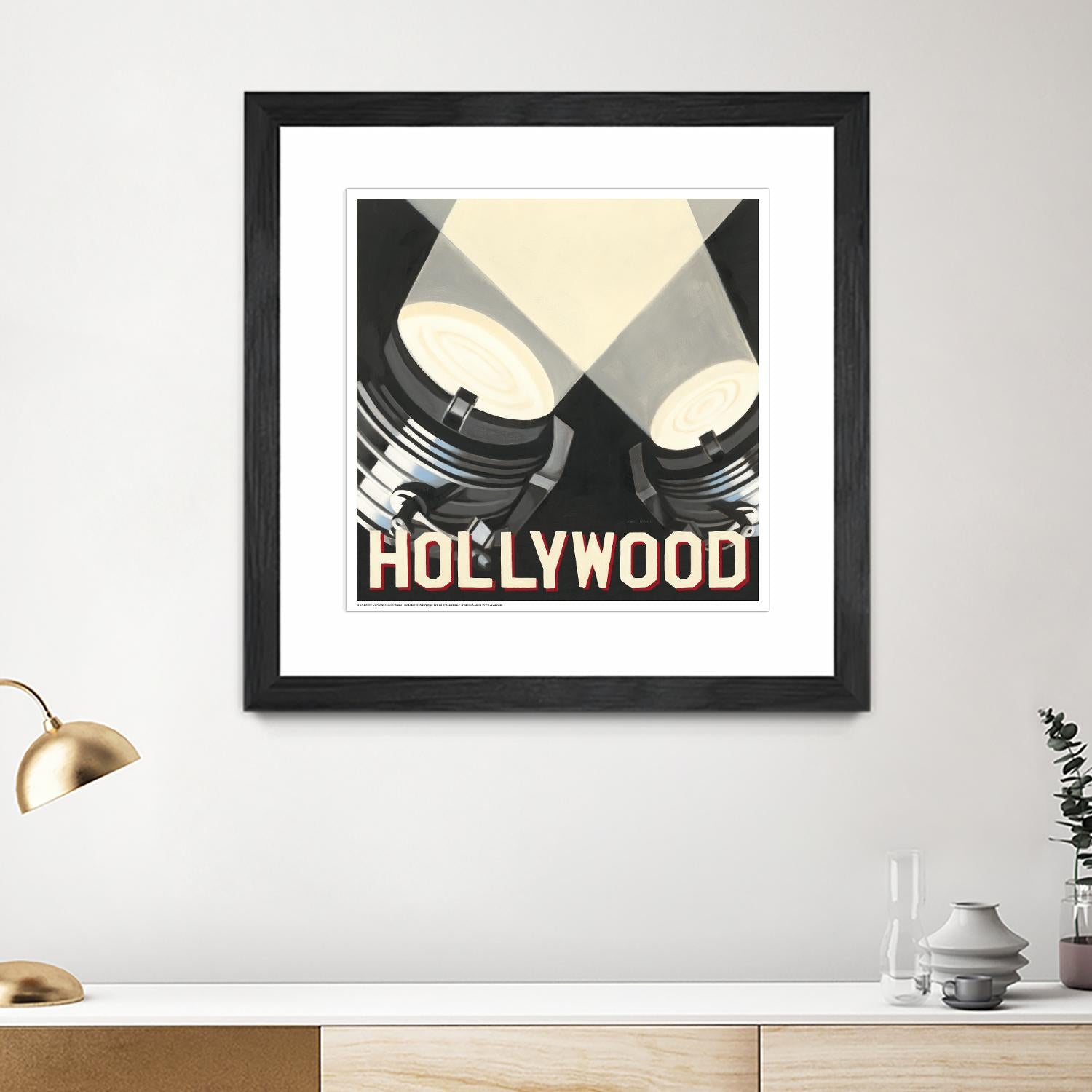 Hollywood by Marco Fabiano on GIANT ART - beige leisure