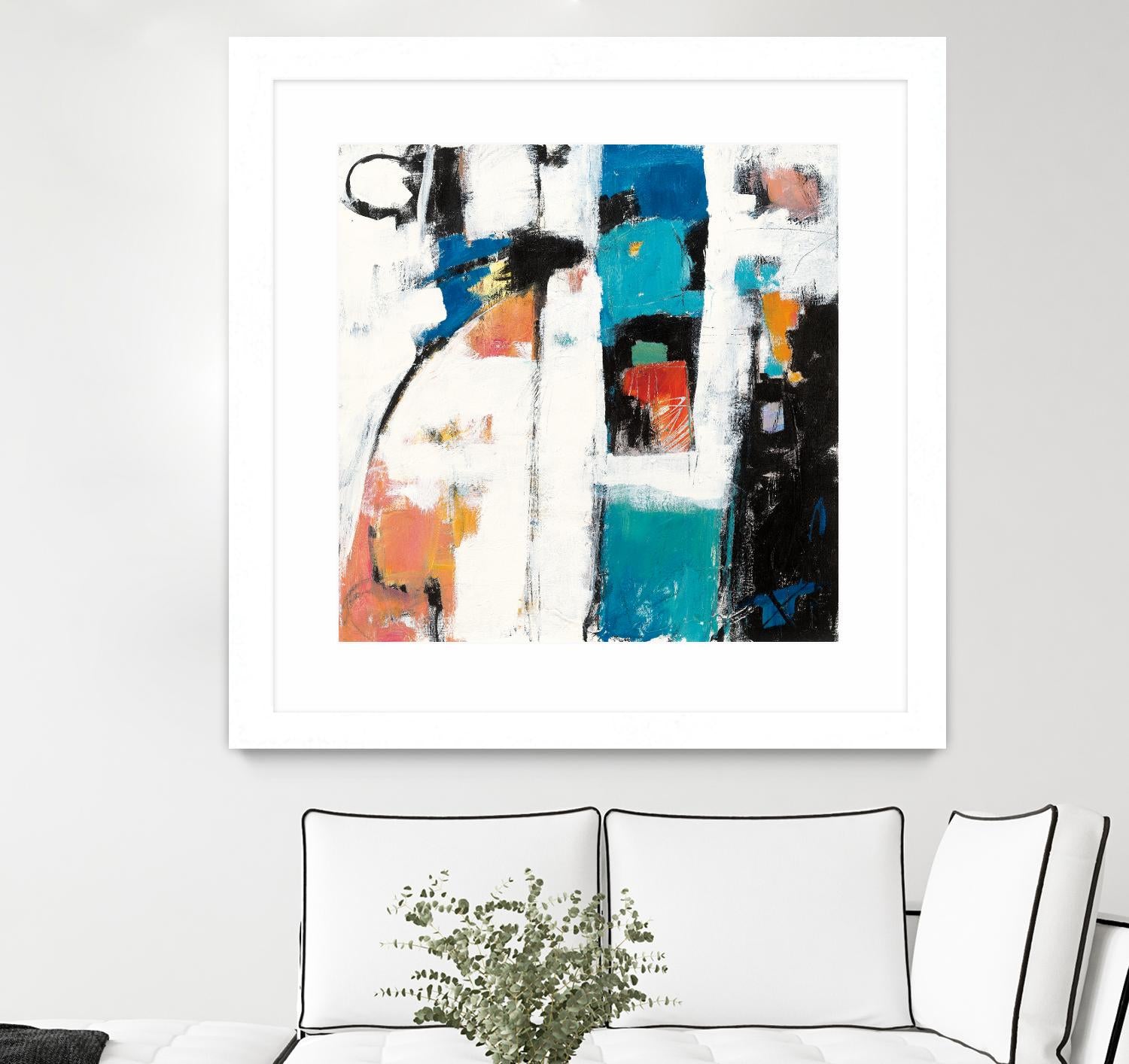 Catalina I by Mike Schick on GIANT ART - white abstract