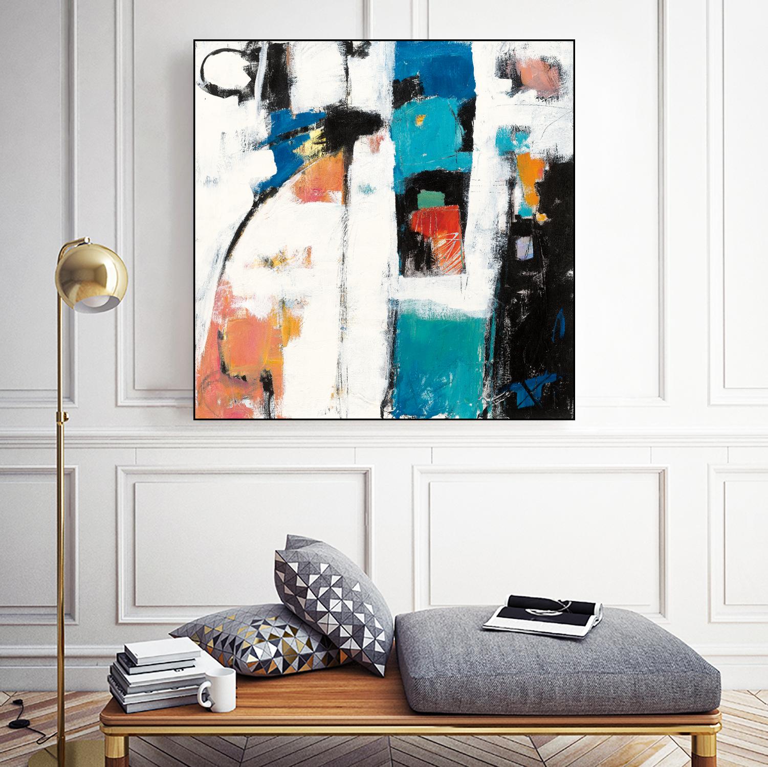 Catalina I by Mike Schick on GIANT ART - white abstract