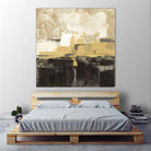 July Road II - Tan by Silvia Vassileva on GIANT ART - white abstract