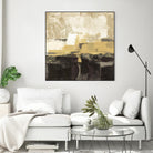 July Road II - Tan by Silvia Vassileva on GIANT ART - white abstract