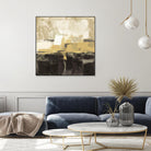 July Road II - Tan by Silvia Vassileva on GIANT ART - white abstract