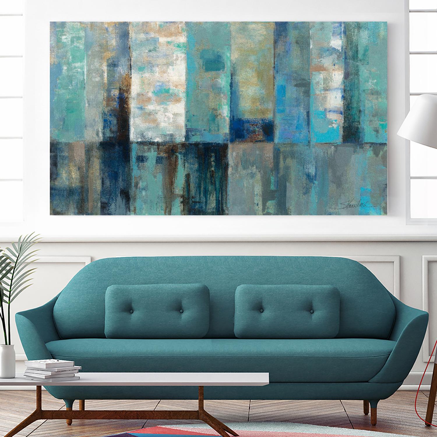 Moonlight Aspen by Silvia Vassileva on GIANT ART - white abstract