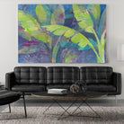 Bermuda Palms by Albena Hristova on GIANT ART - purple tropical