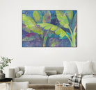 Bermuda Palms by Albena Hristova on GIANT ART - purple tropical