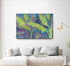 Bermuda Palms by Albena Hristova on GIANT ART - purple tropical