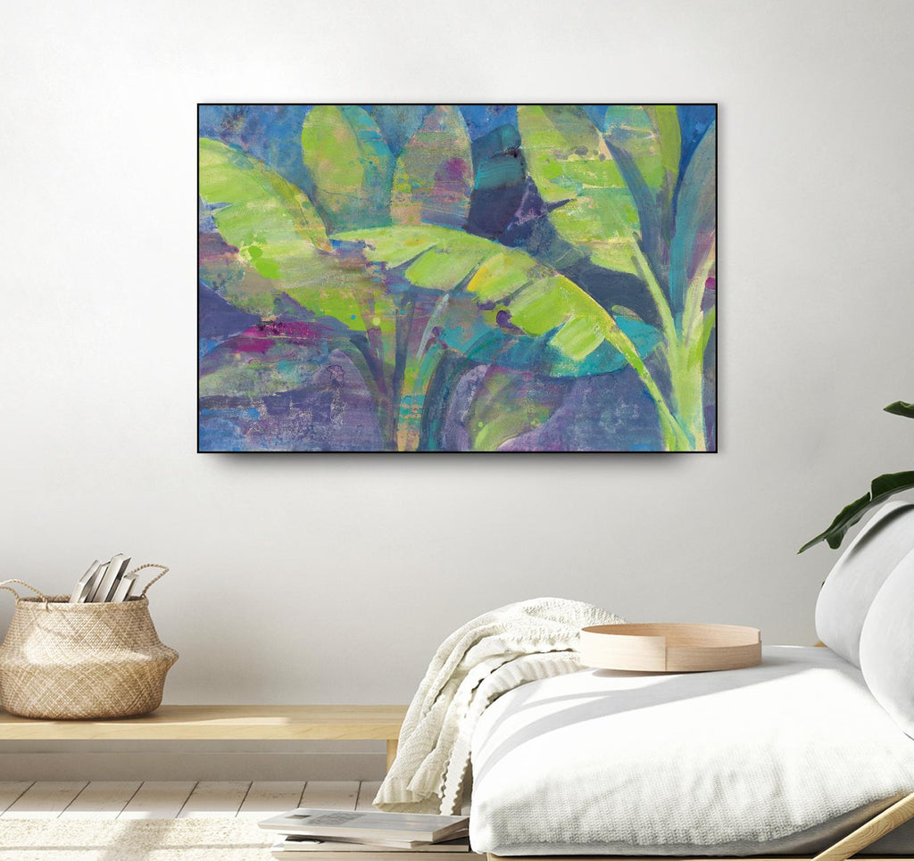 Bermuda Palms par Albena Hristova sur GIANT ART - violet tropical